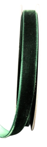 #1 Hunter Green Vintage Velvet Ribbon 