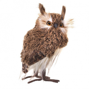 10'' Brown Barn Owl