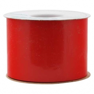 #100 Red Smooth Plastic ribbon 50 yards 