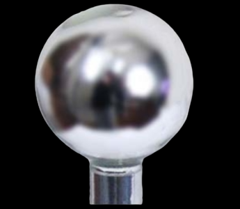  Silver Glass Balls S/144 25mm/1''
