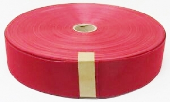 #40 Red Bulk Plastic Back Velvet ribbon 100 yards 