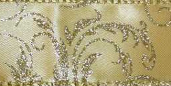 #9 Wired Bethany Gold Ribbon 50 yards 