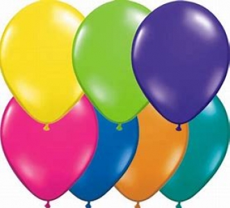 Assorted Latex Balloons S/100