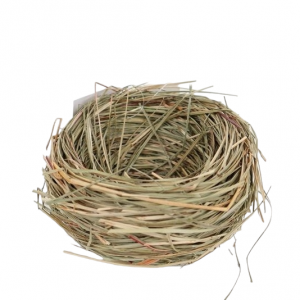 Bird Nest Made of Dried Grass 4.5'' 