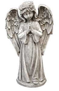 Concrete Peaceful Angel 16'' 