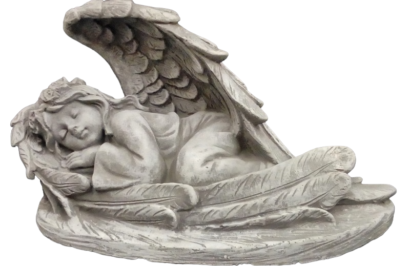 Concrete Sleeping Angel 13''
