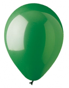 Green Latex Balloons S/100 11''