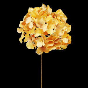 Gold Hydrangea Stem 15'', 5'' Bloom 