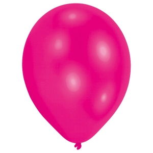 Hot Pink Latex Balloons S/100 11'' 