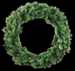 Deluxe Evergreen Wreath 72"