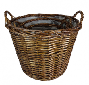 Large Willow Pot Covers S/3
16.5", 13.5", 11"