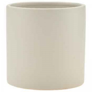 Matte White Ceramic Cylinder 3 sizes 