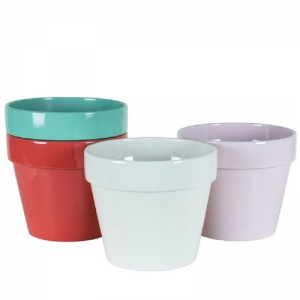Round Ceramic Sorrento Pottery S/4 3 sizes 