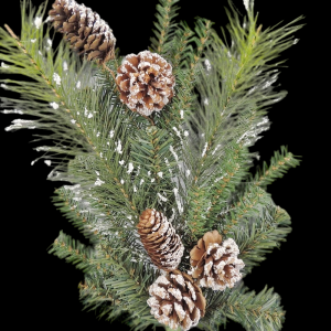 Snow Pine Spray with Pine Cones 23''
NO LONGER AVAILABLE