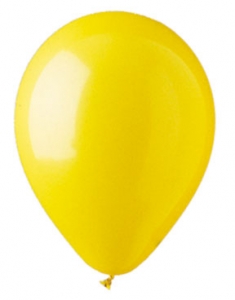 Yellow Latex Balloons S/100 11''