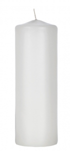2.8'' x 8'' Wax Pillar Candle 

Available In Red and White