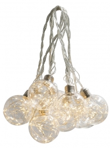 LED Light Bulb Garland 7' 