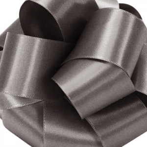 #3 Pewter Double Face Satin 5/8" x 50yd!