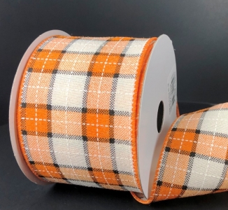 #40 Wired Square Plaid 2.5" x 10yd