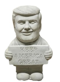 Concrete Donald Trump Statue 10" 