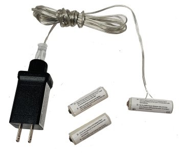 Adapter Battery/AC Converter
Use to Make a Battery Operated Candle Plug in