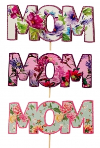 BIG Mom Floral Stick In Pick S/12
8" x 20" 