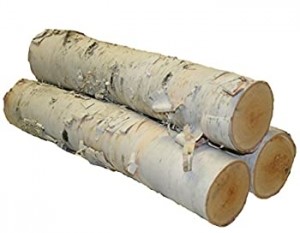 Birch Logs S/3 18" x 3.5" - 4"