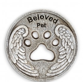 Concrete Beloved Pet Stepping Stone 12'' 