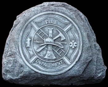 Fireman Memorial Stone 12'' x 9'' 