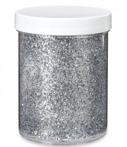 FloraCraft Silver Glitter 5.5oz Jar