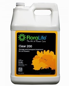 Floralife 200 Clear Storage and Transportation Treatment 
Liquid 2.5 Gallon Inhibits Premature Bud Opening