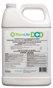 Floralife D.C.D. Industrial Cleaner 1 Gallon Disinfects Buckets, Cooler Walls, Tools & Work Surfaces