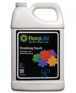 Floralife Finishing Touch Finishing Spray 1 Gallon Prevents Premature Petal-Drop, Dehydration, Wilting
and Browning