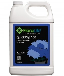 Floralife Quick Dip 100 1 Gallon
Instant Hydration Pretreatment
Ready to Use Solution
