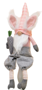 Gnome Bunny with Carrot  20" 