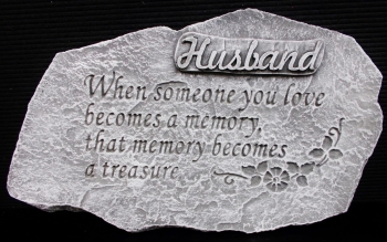 Husband Memory Becomes a Treasure
18" x 11"