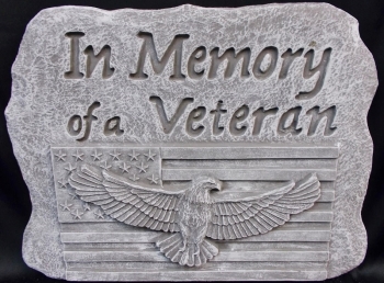 In Memory Of A Veteran 16'' x 12'' 
