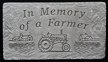 In Memory of A Farmer 18'' x 10'' 