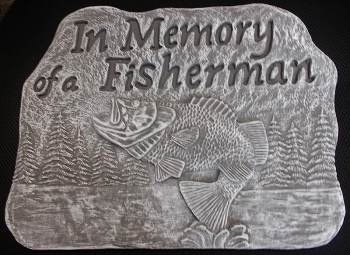 In Memory of A Fisherman 
15" x 13"