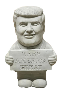 Keep America Great Concrete Donald Trump Statue  10" 