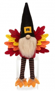 Large Tom Turkey Gnome with Legs
15'' 