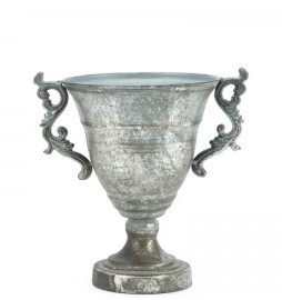 Silver Metal Trophy Urn 7'' x 10'' 