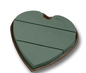 Oasis Mache Backed Solid Heart S/2
2 Sizes 