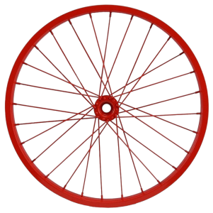 Red Decorative Bicycle Rim 16"