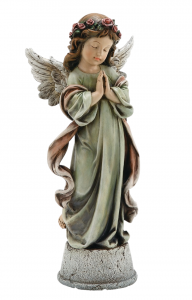 Resin Angel with Music Box
14" Plays "Amazing Grace"