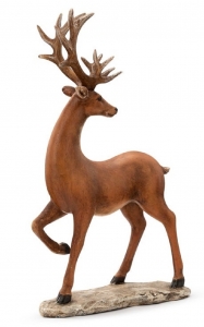 Resin Woodland Standing Deer Figurine
8" x 13" 