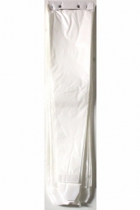 Single Flower Bouquet Sleeves S/100
Clear Front/White Back 2" x 7" x 28"