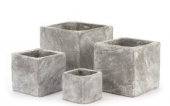 Stone Wash Concrete Cube 3 sizes 