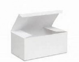 White Auto Pop UP Boutonniere Box Set/100 6" x 5" x 3"