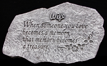 Wife Memory Becomes a Treasure
18" x 11"